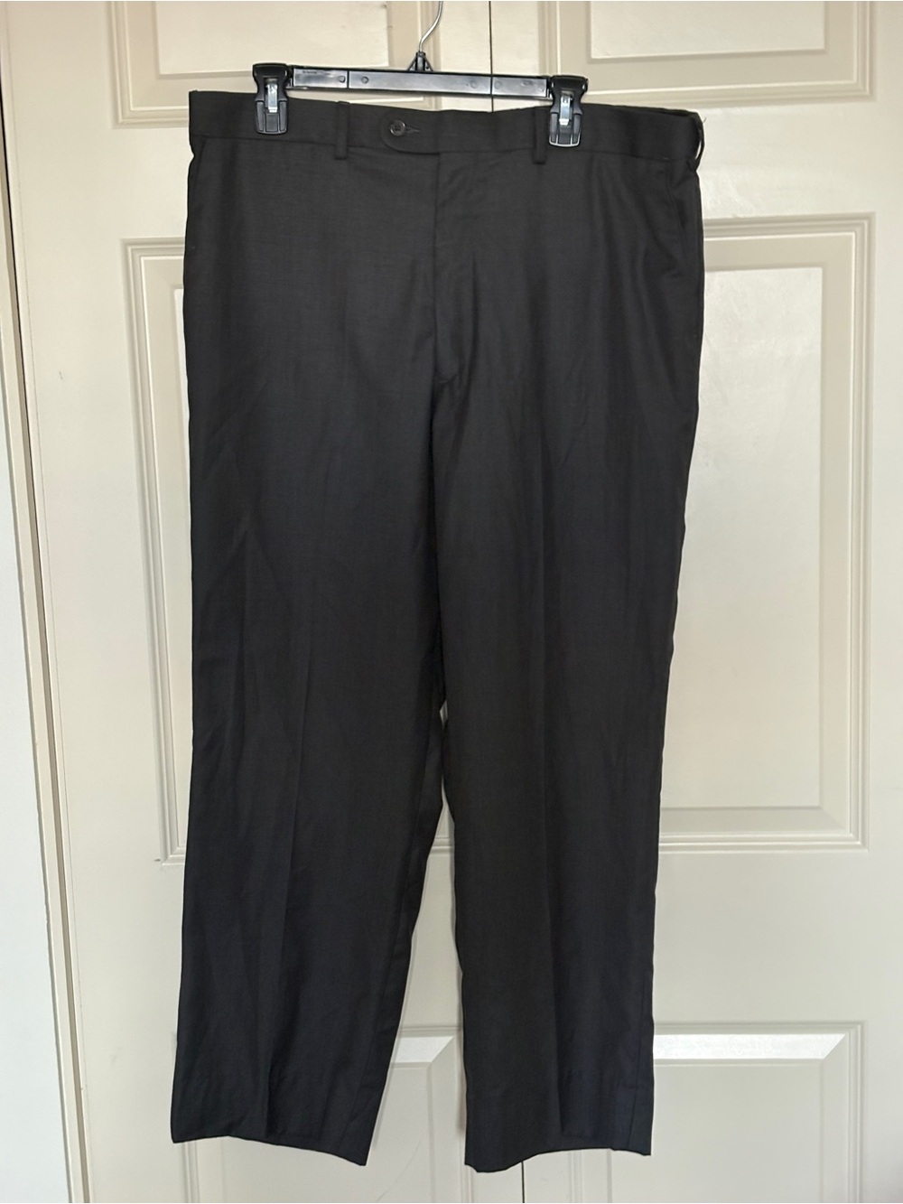 Giorgio De Paoli Men's Classic Dark Grey Dress Pants